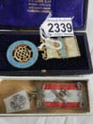 2 Masonic medals