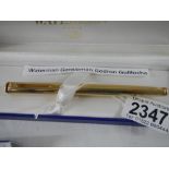 A Waterman ball point pen in box and with guarantee.