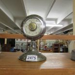 A 1930's Cornish serpentine barometer