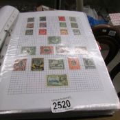 3 folders of mainly commonwealth stamps including good Victorian selection.