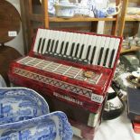 A Royal Standard piano accordion.