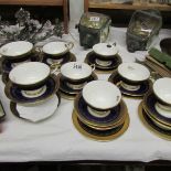 Approximately 28 pieces of Aynsley tea ware.