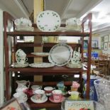 26 pieces of Colclough Ivy pattern teaware together with other assorted tea cups and saucers etc.