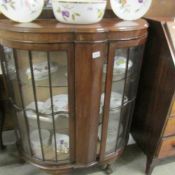 A china cabinet.