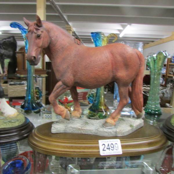 3 Country Artist's horse figures - Free Time, Suffolk Punch (boxed) and Free as the Wind (boxed). - Image 2 of 4