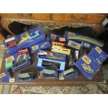 A quantity of boxed Hornby Dublo railway items including locomotive, rolling stock etc.