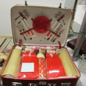 A vintage picnic set.