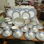 Approximately 75 pieces of Royal Doulton St. Paul's pattern table ware.