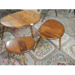 A nest of 3 Ercol tables.