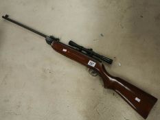 An air rifle with sight SMK - Sports Marketing Model STB2K.