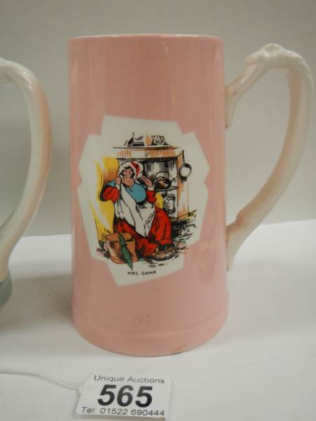 A set of 6 Bass Worthington Dickens character tankards by T G Green. - Image 4 of 8