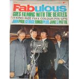 A copy of 'Fabulous' dated 16th June 1963, mainly featuring The Beatles.