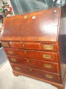 A Georgian Mahogany bureau.