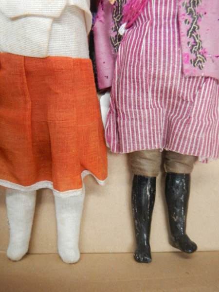 2 vintage dolls, complete but need attention. - Image 2 of 3