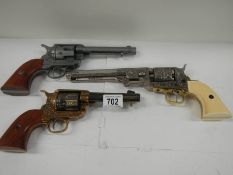 3 good quality replica guns.