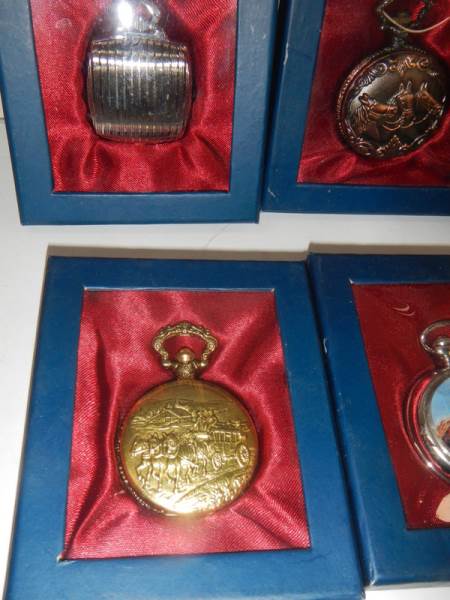 10 boxed contemporary pocket watches (all need batteries) - Image 2 of 5