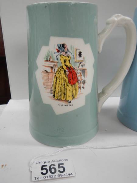 A set of 6 Bass Worthington Dickens character tankards by T G Green. - Image 6 of 8