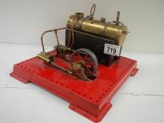A model engine (missing burner).