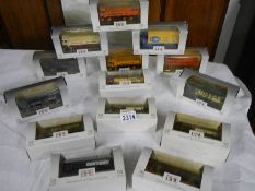 14 boxed 'EFE' '00' scale die cast trucks.