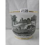 A mid 20th centure Spode jardiniere, 7" diameter x 6" tall.