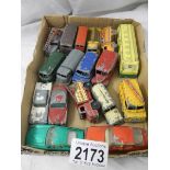 Approximately 17 Lesney Matchbox diecast models.