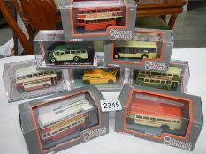 8 Corgi original omnibus models.