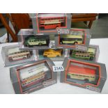 8 Corgi original omnibus models.