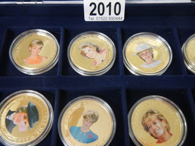 2 cases of Diana Princess of Wales commemorative coins. - Image 5 of 7