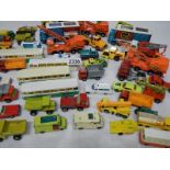 A mixed lot of Lesney Matchbox die cast models,.