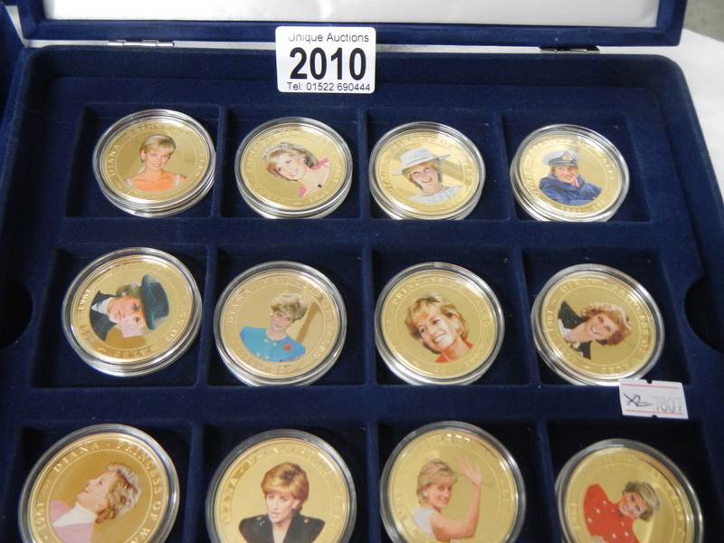 2 cases of Diana Princess of Wales commemorative coins. - Image 4 of 7