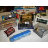 A mixed lot of die cast models.