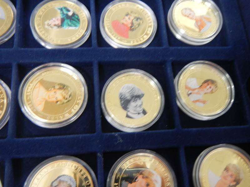 2 cases of Diana Princess of Wales commemorative coins. - Image 6 of 7