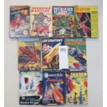 A good collection of 10 early Sci-Fi pulp magazines books including The Avenging Martian,