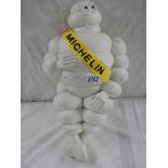A large white Michelin man,