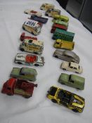 A quantity of early Lesney Matchbox model cars.