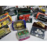 A quantity of miscellaneous boxed die cast including Corgi, Minichamps etc.