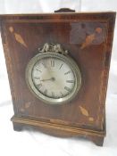 A mantel clock with silvered dial (needs attention)