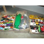 3 boxes of loose Die cast models