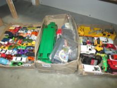 3 boxes of loose Die cast models