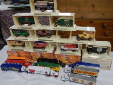 A collection of Matchbox Yesteryear "Great Beers of the World" models and a Quantity of Matchbox