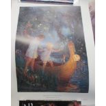 A nice collection of 5 unframed Margaret Tarrant Fairy prints from The Medici Society including The