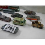 A quantity of early Lesney Matchbox model cars.