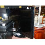 An LG flat screen television.