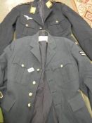 A quantity of military jackets.