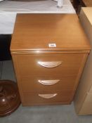 A 3 drawer bedroom cabinet