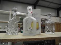 An Edinburgh Crystal decanter,