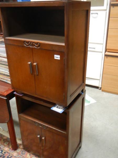 A pair of bedside tables.