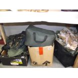 A large quantity of Army clothes etc.