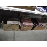 3 boxes of LP records