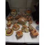 A collection of cottage ware etc.